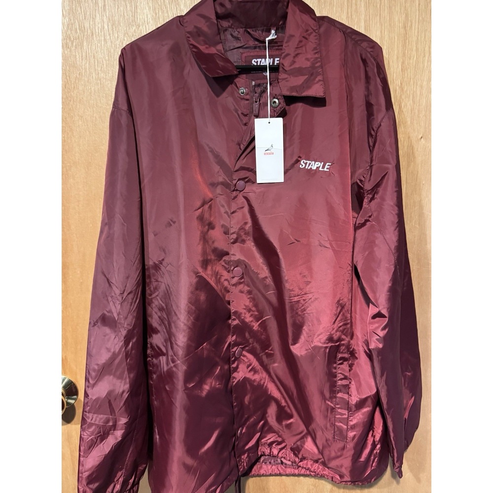 Staple Pigeon Brand Rain Windbreaker Zip Up Jacket Size XLarge Skater